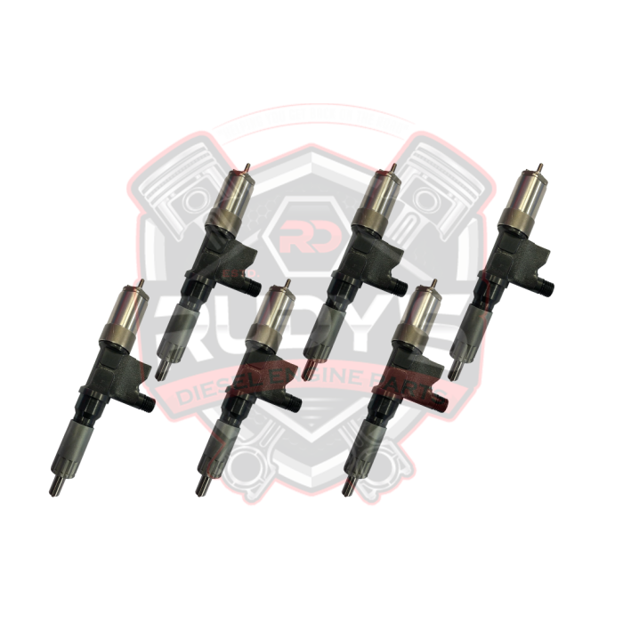 0950000145-1 Isuzu 6HK1 7.8 Diesel 99-04, Good Used Set Of Injectors - Image 1