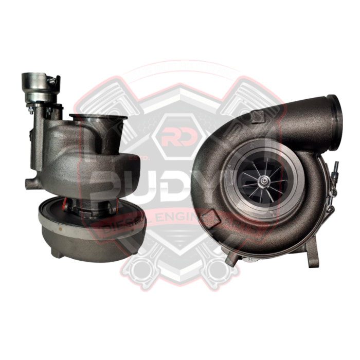 TWIN-C13-3 NEW AFTERMARKET C13 10R2028 CATERPILLAR TWIN TURBO LOW PRESSURE 2004-2007 + NEW AFTERMARKET C13 10R2862 CATERPILLAR TWIN TURBO HIGH PRESSURE 2004-2007 – $3,779.99 - Image 1