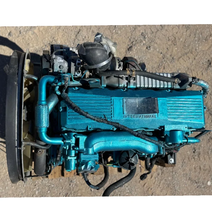 GOOD USED 2004 INTERNATIONAL DT466 ENGINE - Image 4