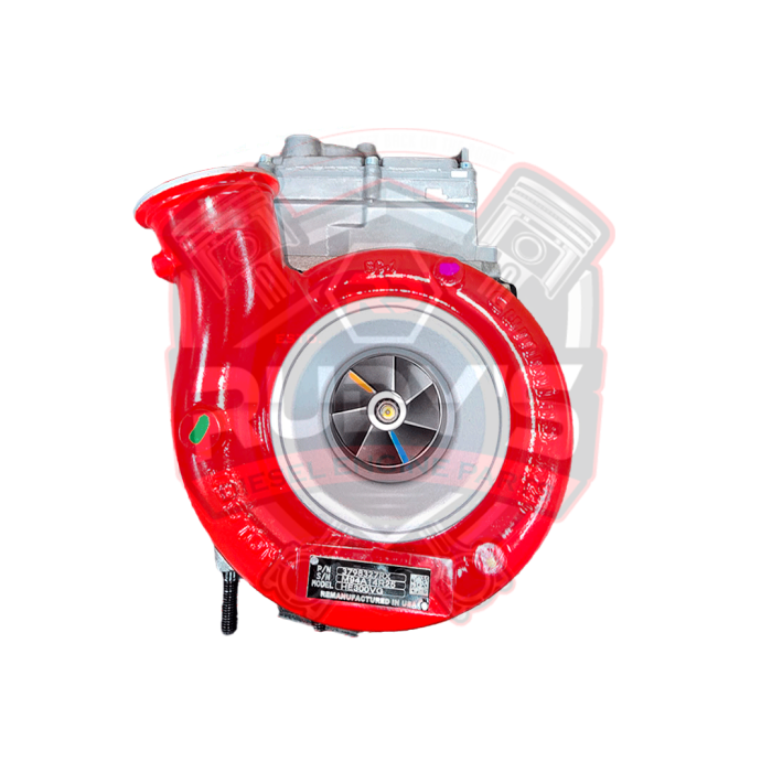 2-6-1 CUMMINS Holset 6.7 ISB #3798318RX HE351VE (2013-2017) – $3,915.99+$600.00 CORE – NEW CALIBRATED ACTUATOR INCLUDED - HEAT SHIELD - Image 2