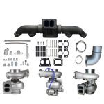 CUMMINS ISX T6 MANIFOLD KIT WITH 171702 (NON-WASTEGATED) TURBOCHARGER