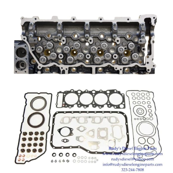 New Project-38 ISUZU 4HK1 5.2L 2008-2010 NEW CYLINDER HEAD & FULL GASKET SET - Image 1