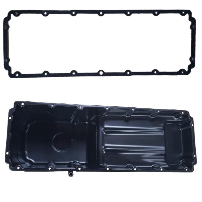 New Project-100 NEW DETROIT DD13 OIL PAN - STAMPED STEEL - Image 1