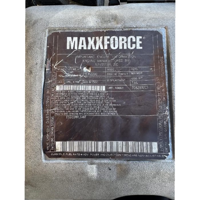 New Project-111 2011 MAXXFORCE DT A215 GOOD RUNNING ENGINE - Image 4