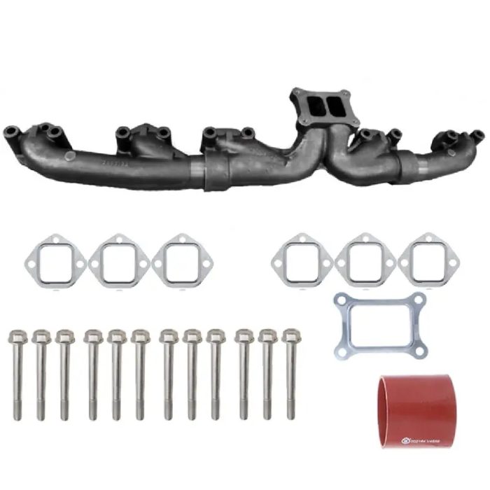 New Cummins NT855 Exhaust Manifold - Late Style - 3801916 - Image 1
