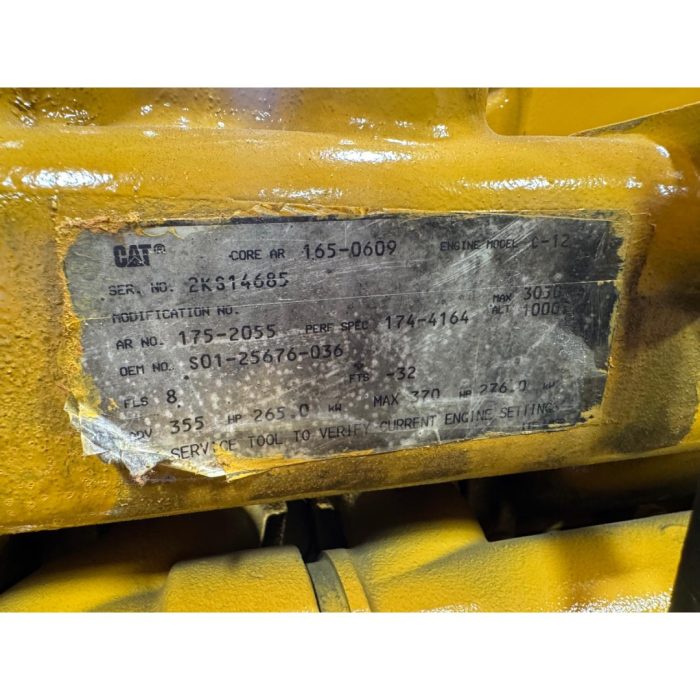 New Project-168 USED 2002 CATERPILLAR C12 DIESEL ENGINE 355HP - Image 6