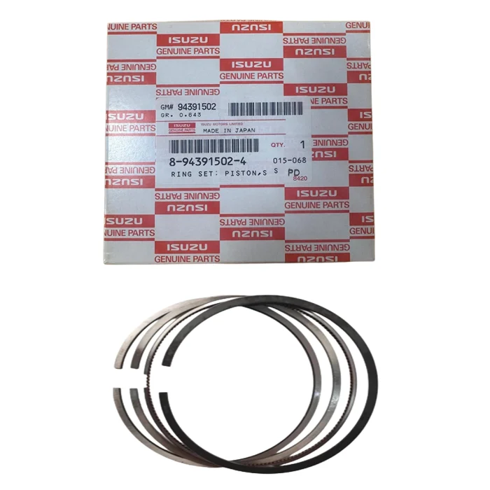Untitled-1 - 23-10-2025 13-10-42 NEW OEM PISTON RING SET (4 RING TYPE) INDUSTRIAL APPLICATION FOR ISUZU 4HK1 & 6HK1 - Image 1