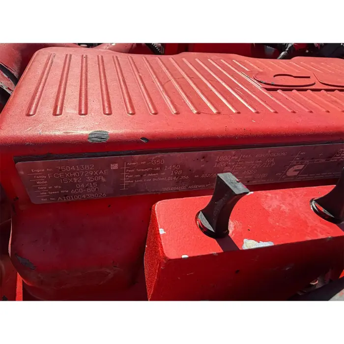 GOOD USED 2015 CUMMINS ISX12 350HP ENGINE - Image 6